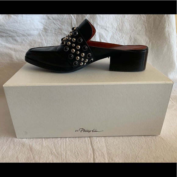3.1 Phillip Lim Leather Mule Sz 8.5 - Picture 7 of 8